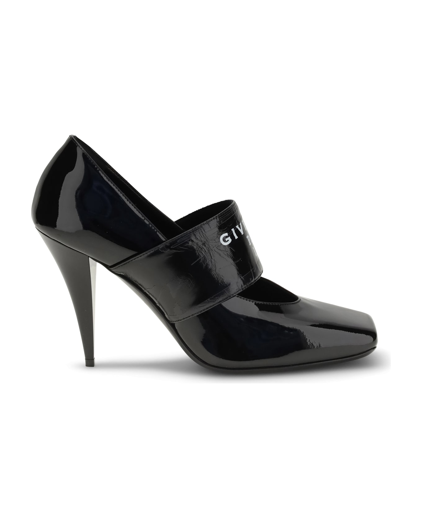 Givenchy Sliced Square Logo Pumps
