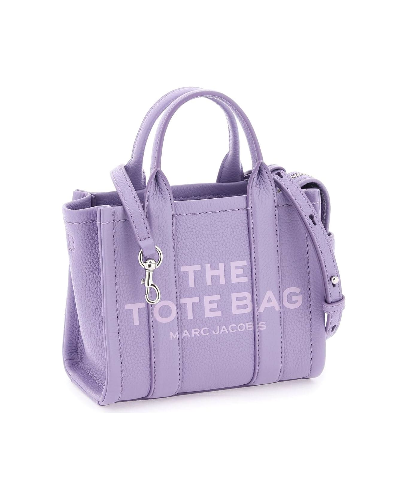 Marc Jacobs The Leather Tote Bag - LAVENDER (Purple) トートバッグ