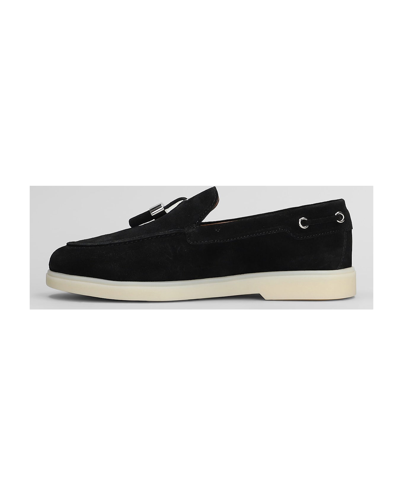 Giuseppe Zanotti The Maui Loafers In Black Suede - black