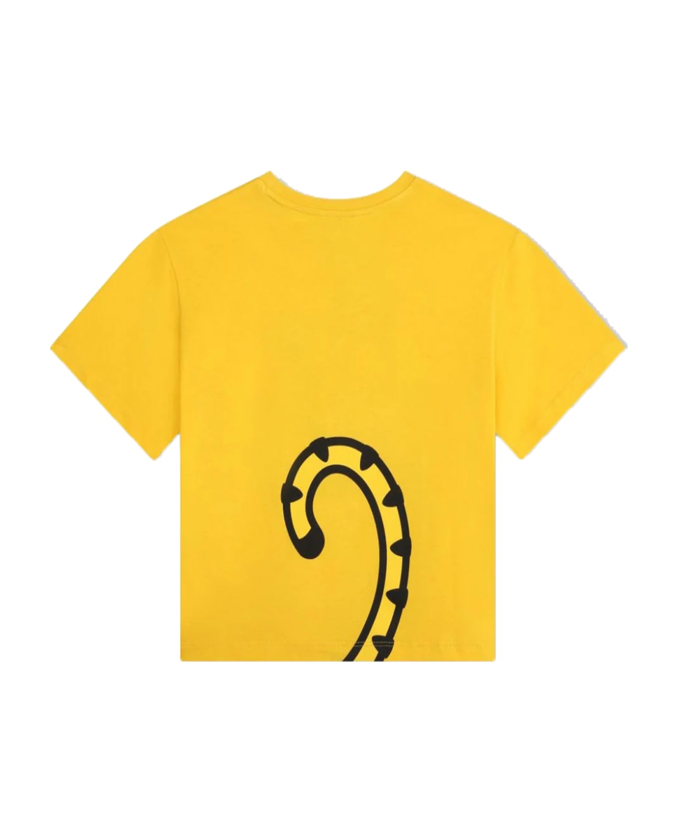 Kenzo Kids Cotton T-shirt - Yellow