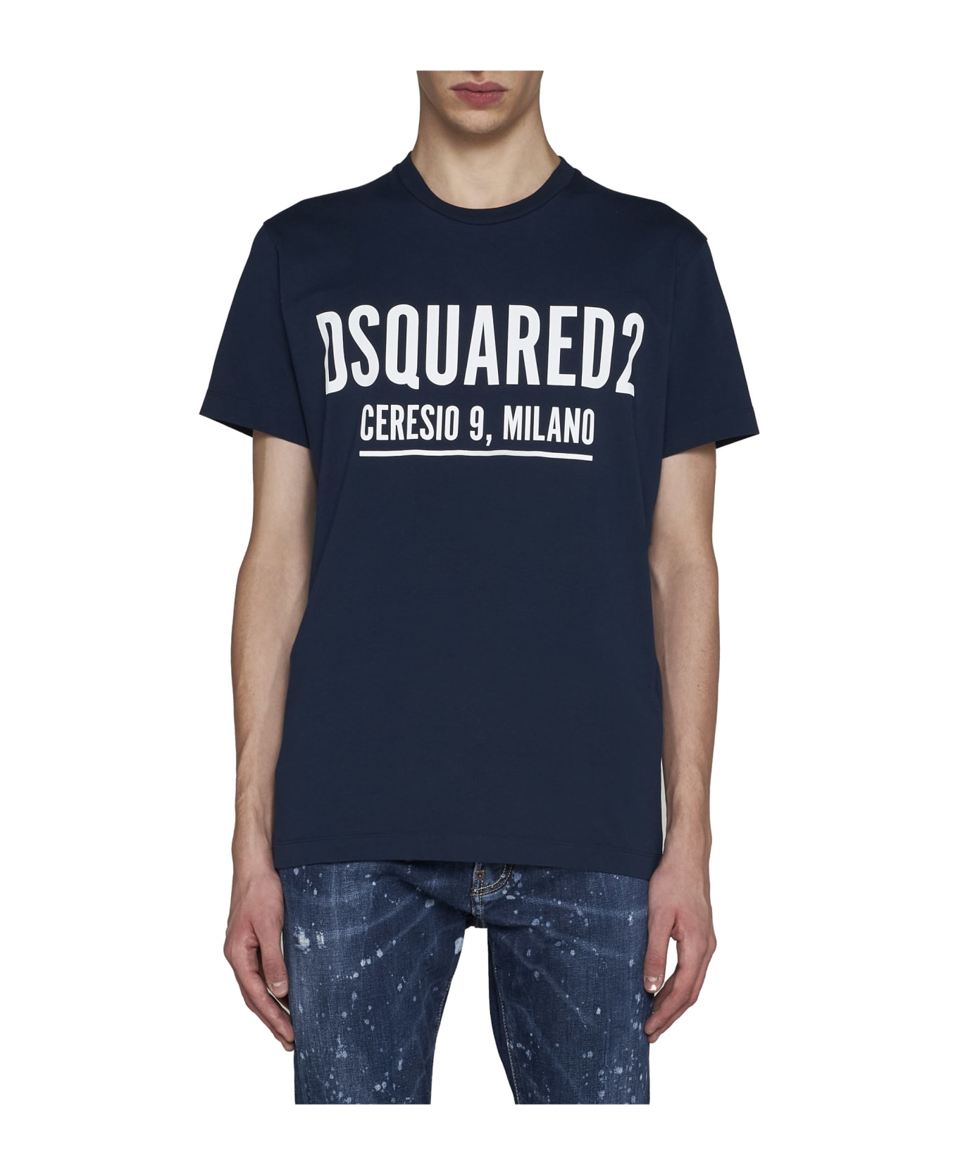 Dsquared2 T-shirt - Blue navy