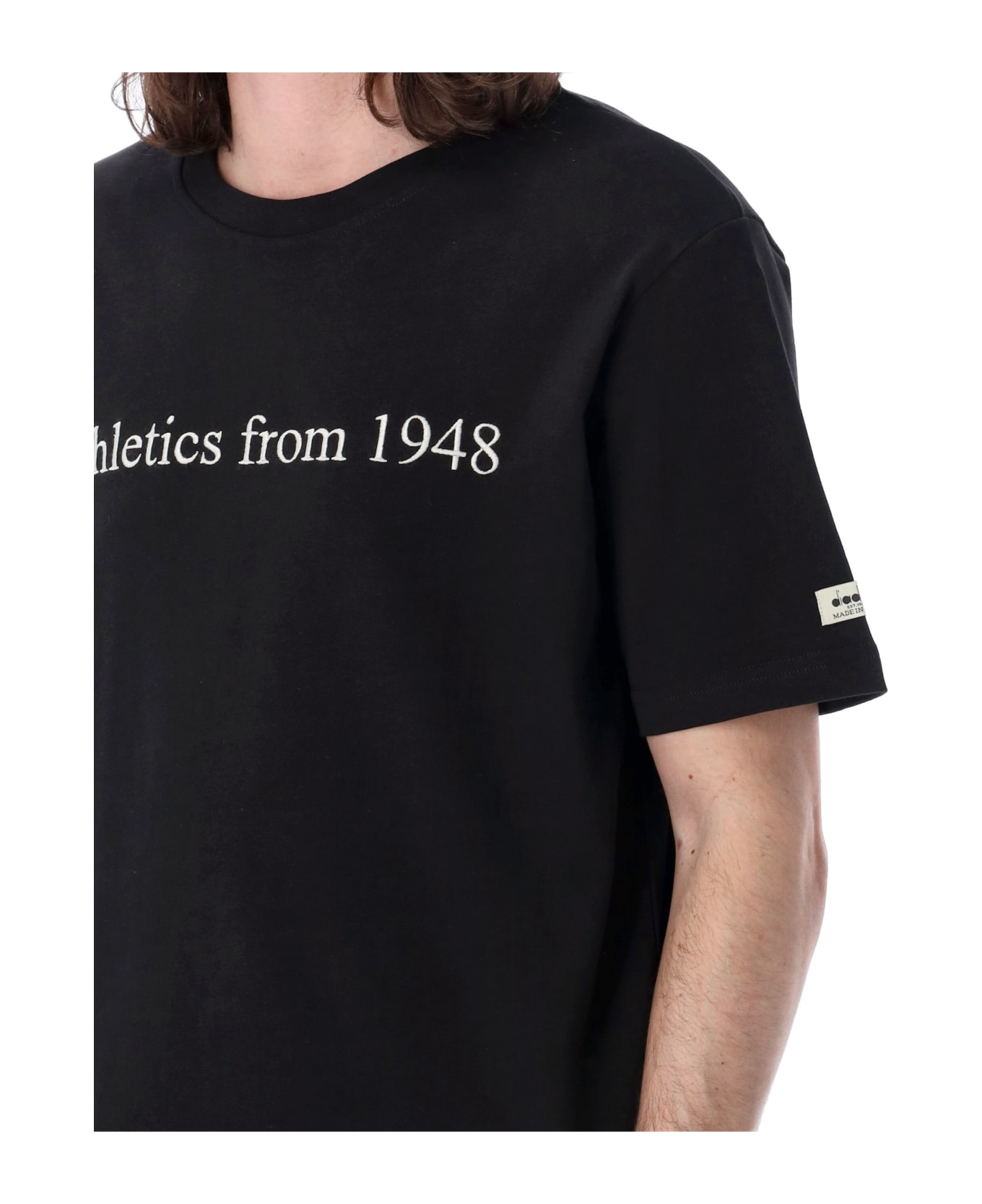 Diadora Heritage Legacy T-shirt - BLACK シャツ