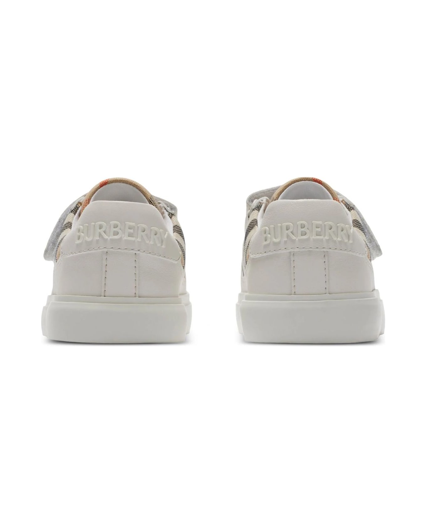 Burberry Kids Sneakers Grey - Grey