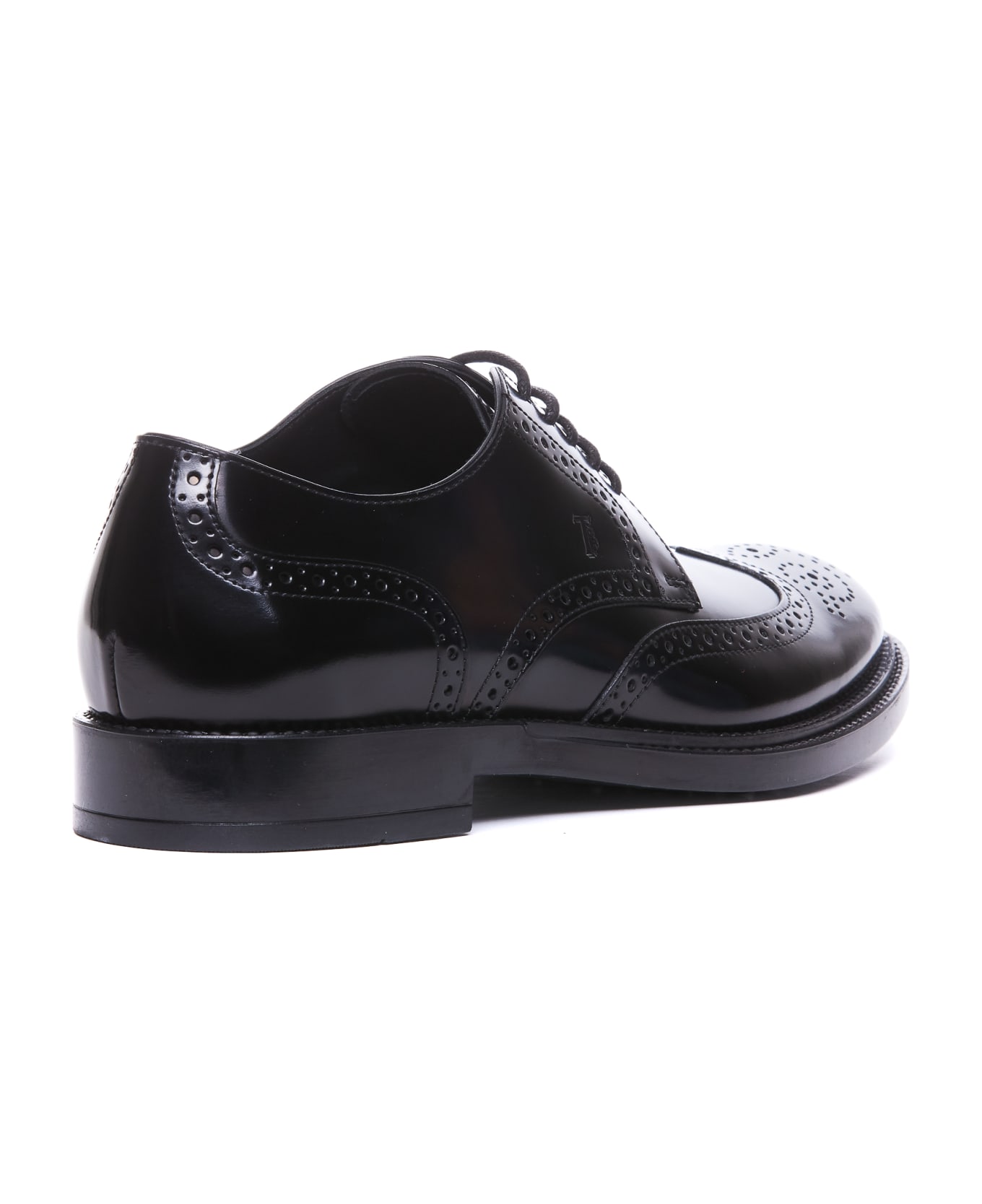 Tod's Laced Up Shoes - Black