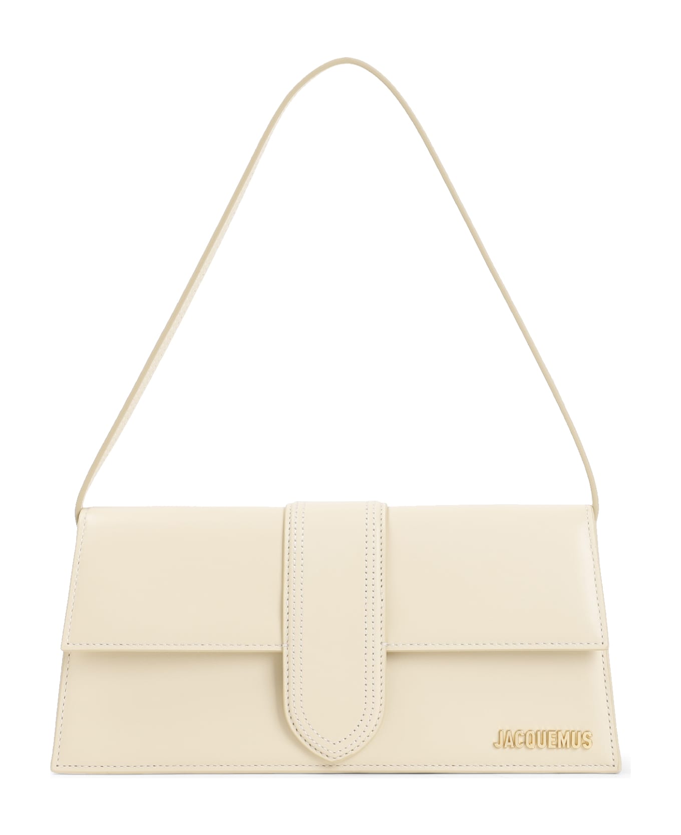 Jacquemus Le Bambino Leather Shoulder Bag - Ivory