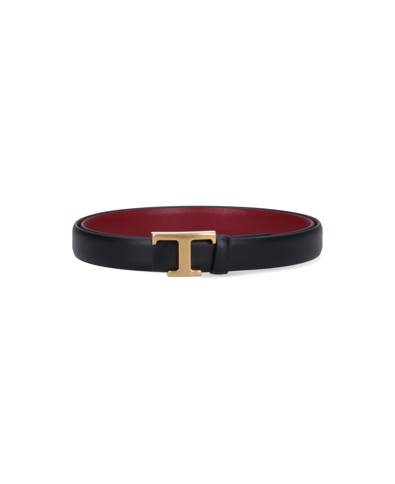 Tod
s 
t Timeless
 Reversible Belt - BLACK