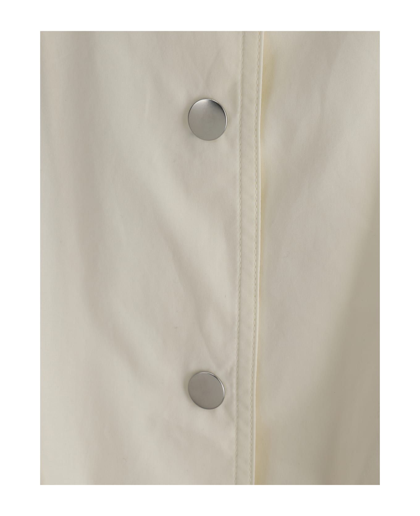 Jil Sander Logo Single-breasted Jacket - Natural