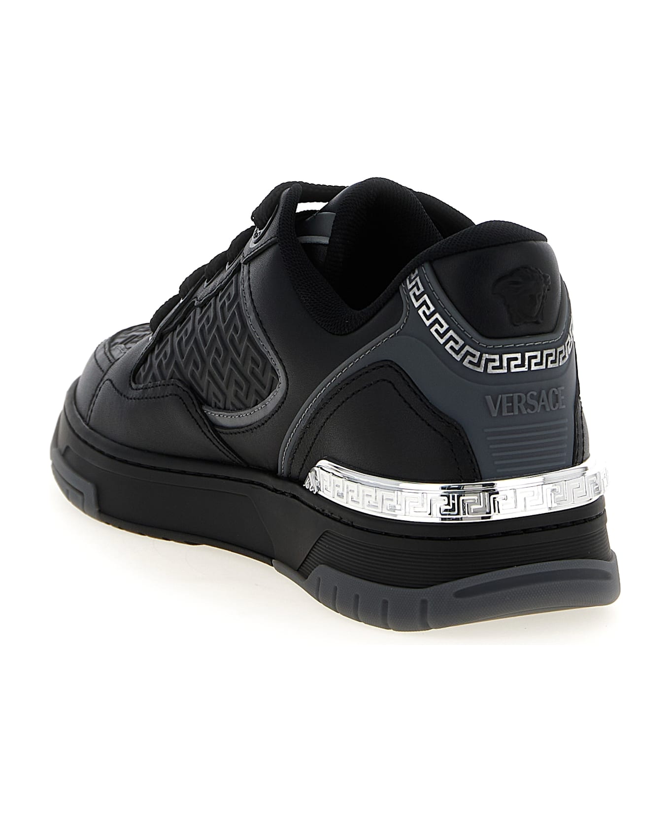 Versace 
biggie Basket
 Sneakers - Black  