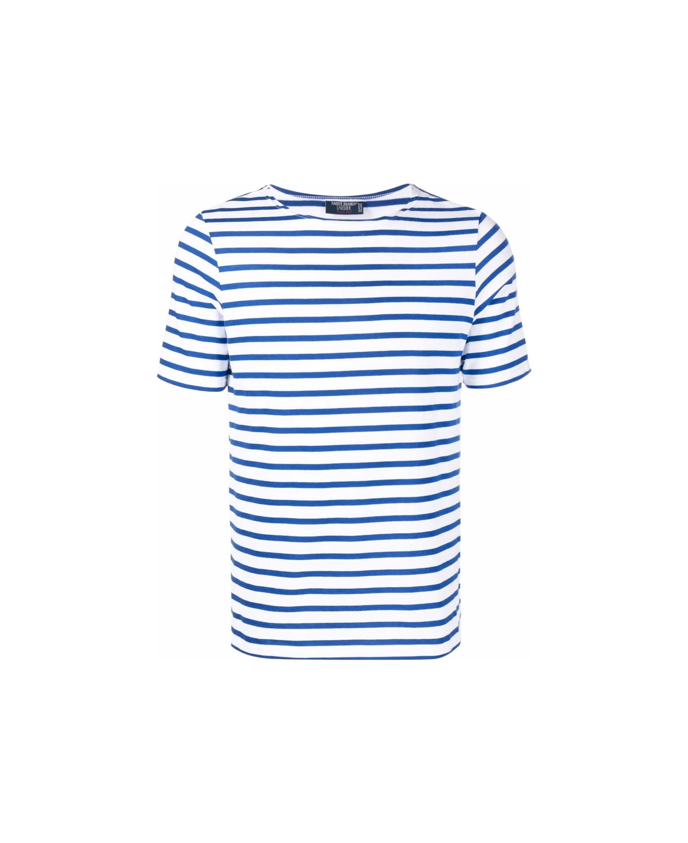 Saint James Sweater - WHITE/BLUE