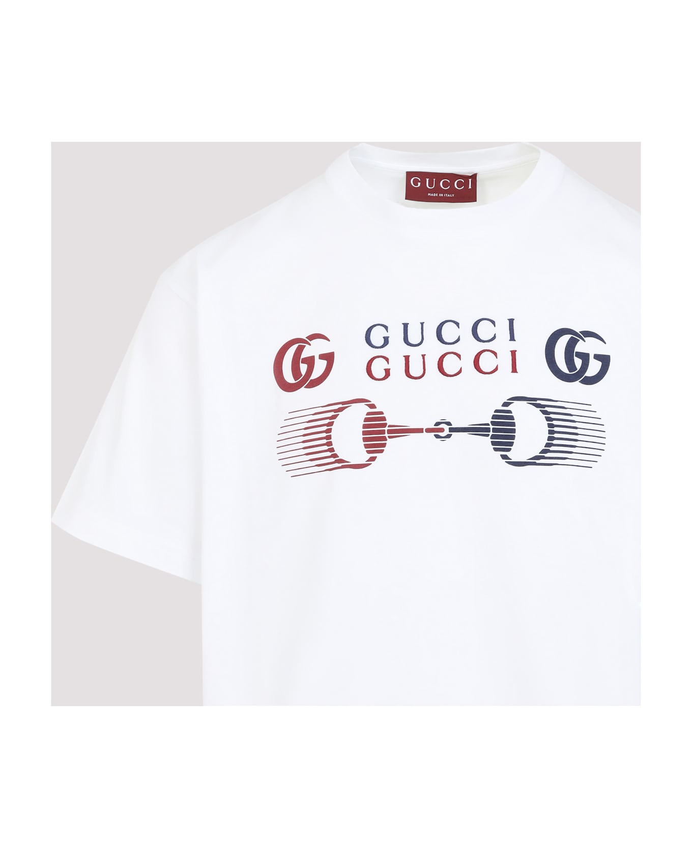 Gucci Short Sleeves T-shirt - White Mix