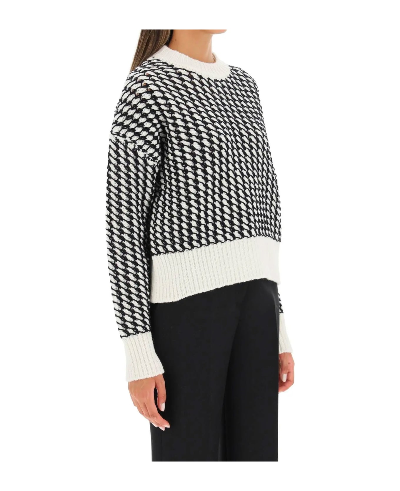 Bottega Veneta Wool Sweater - White ニットウェア