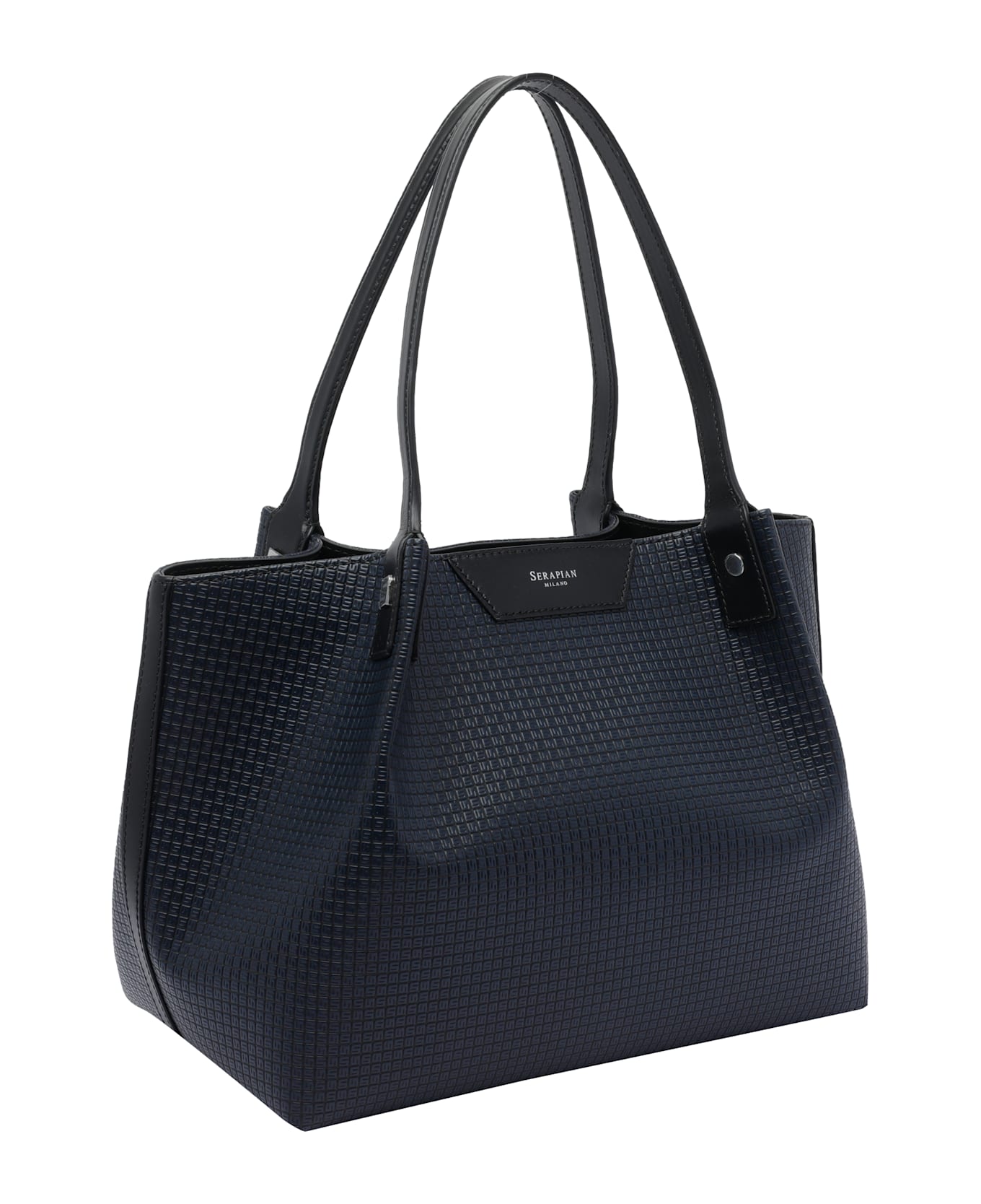 Serapian Small Secret Shoulder Bag - Blue