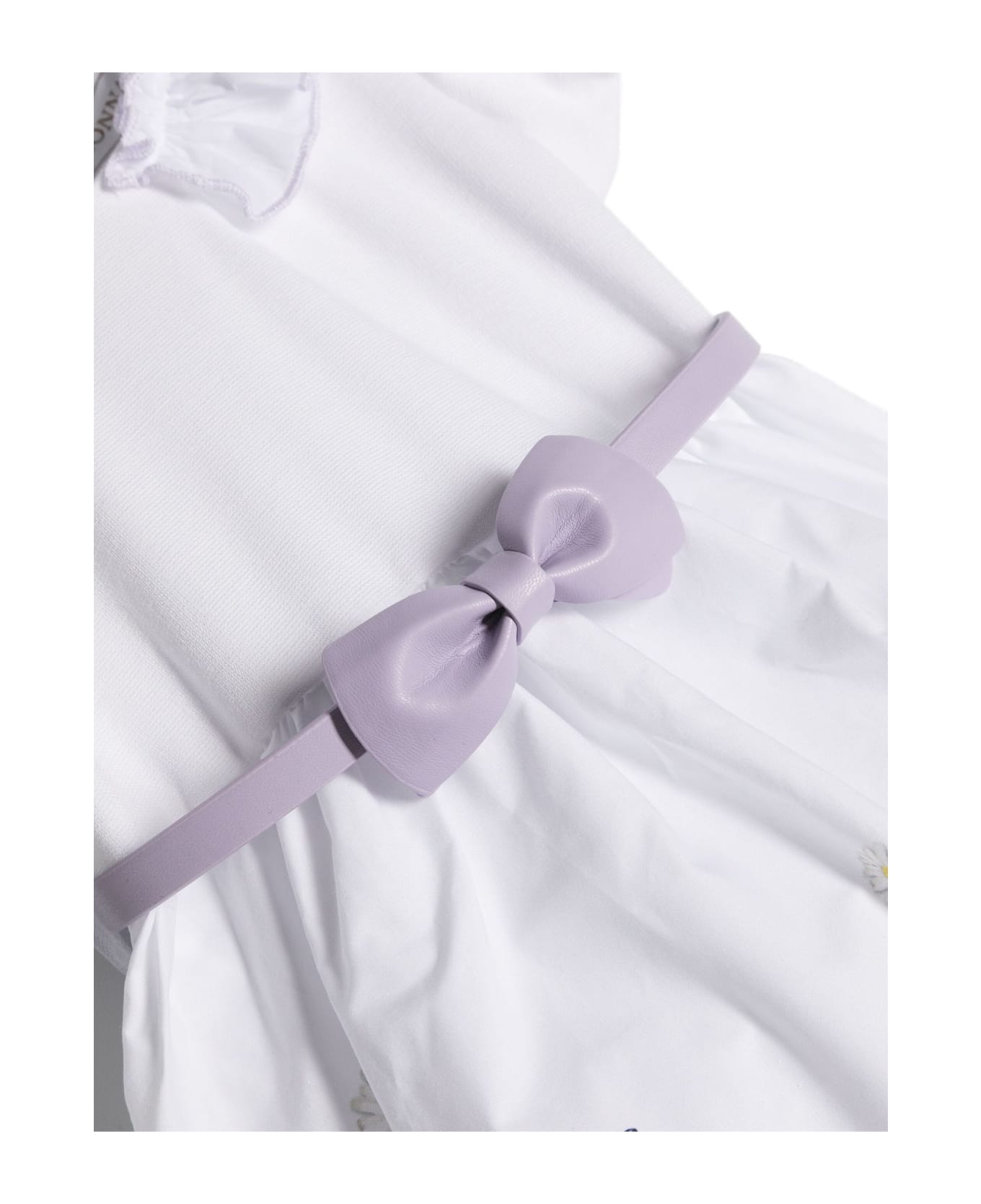 Monnalisa Dresses White - White ワンピース＆ドレス