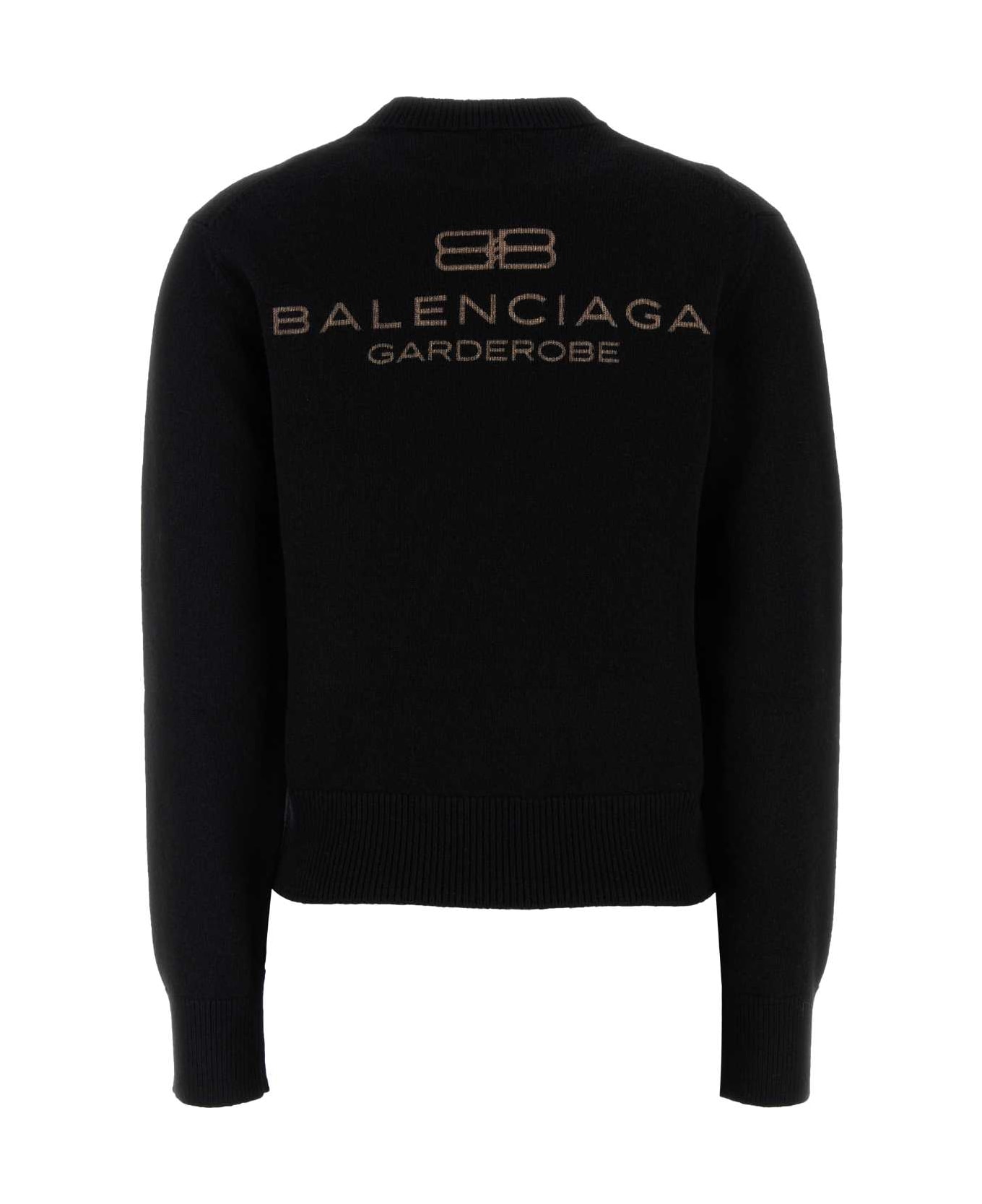 Black Wool Sweater
