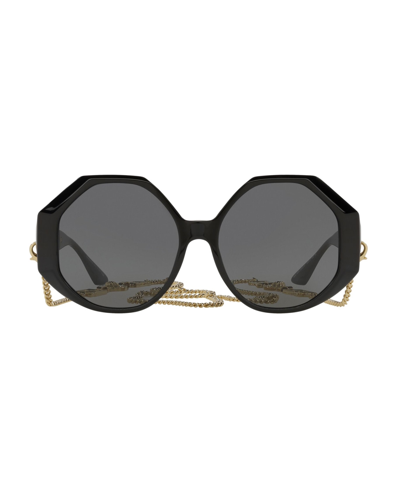 Versace Eyewear Ve4395 Black Sunglasses - Black