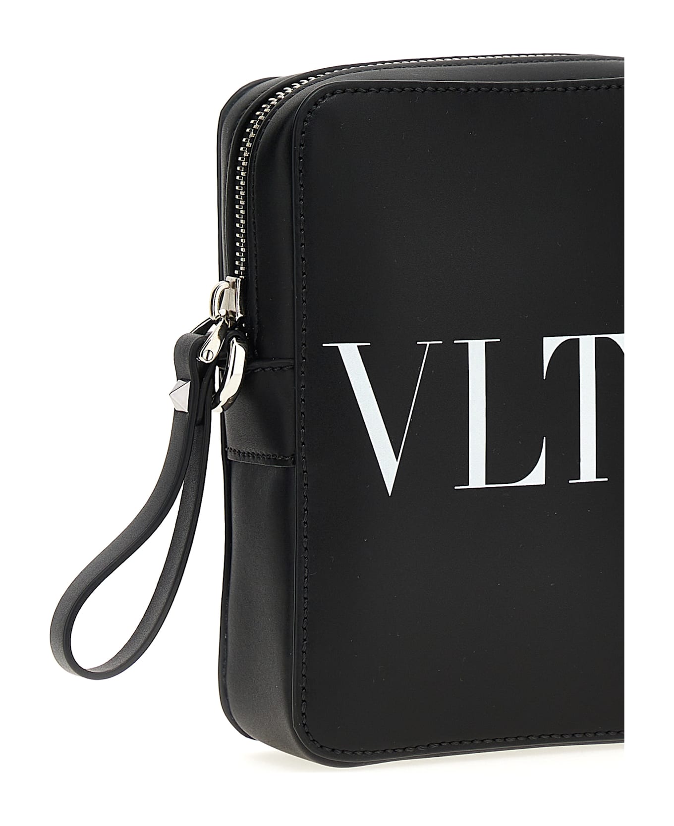 Valentino Garavani 'vltn' Shoulder Bag - White/Black