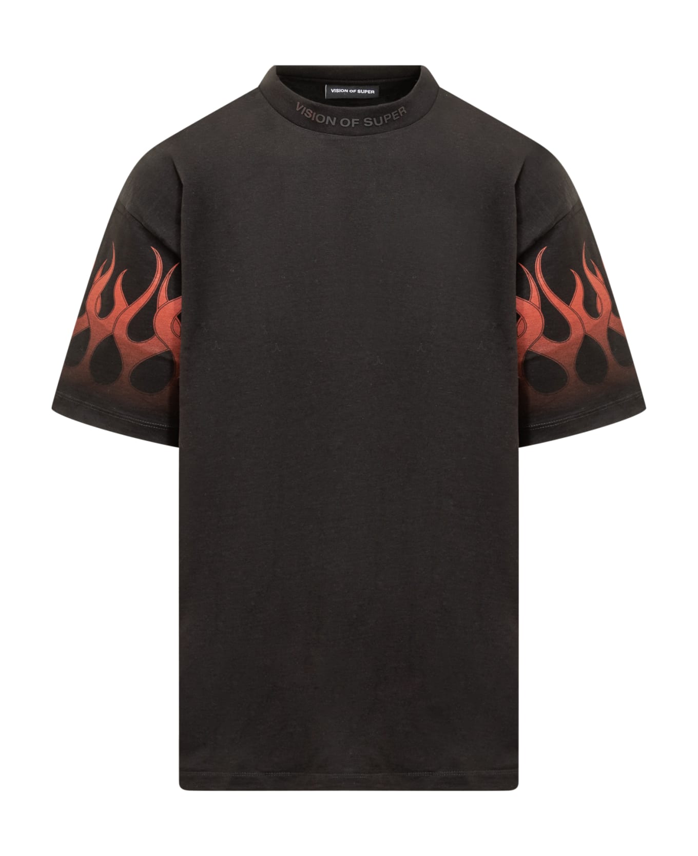 Vision of Super Flames T-shirt - BLACK