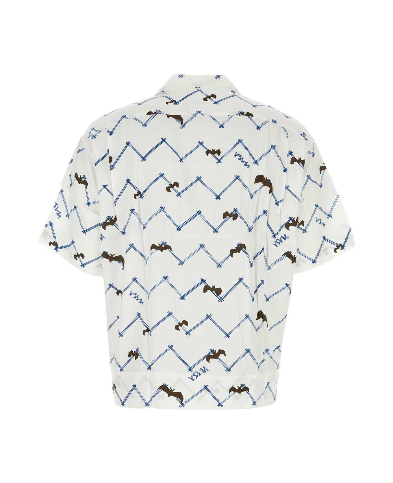 Visvim Printed Rayon Copa Shirt - WHITE シャツ