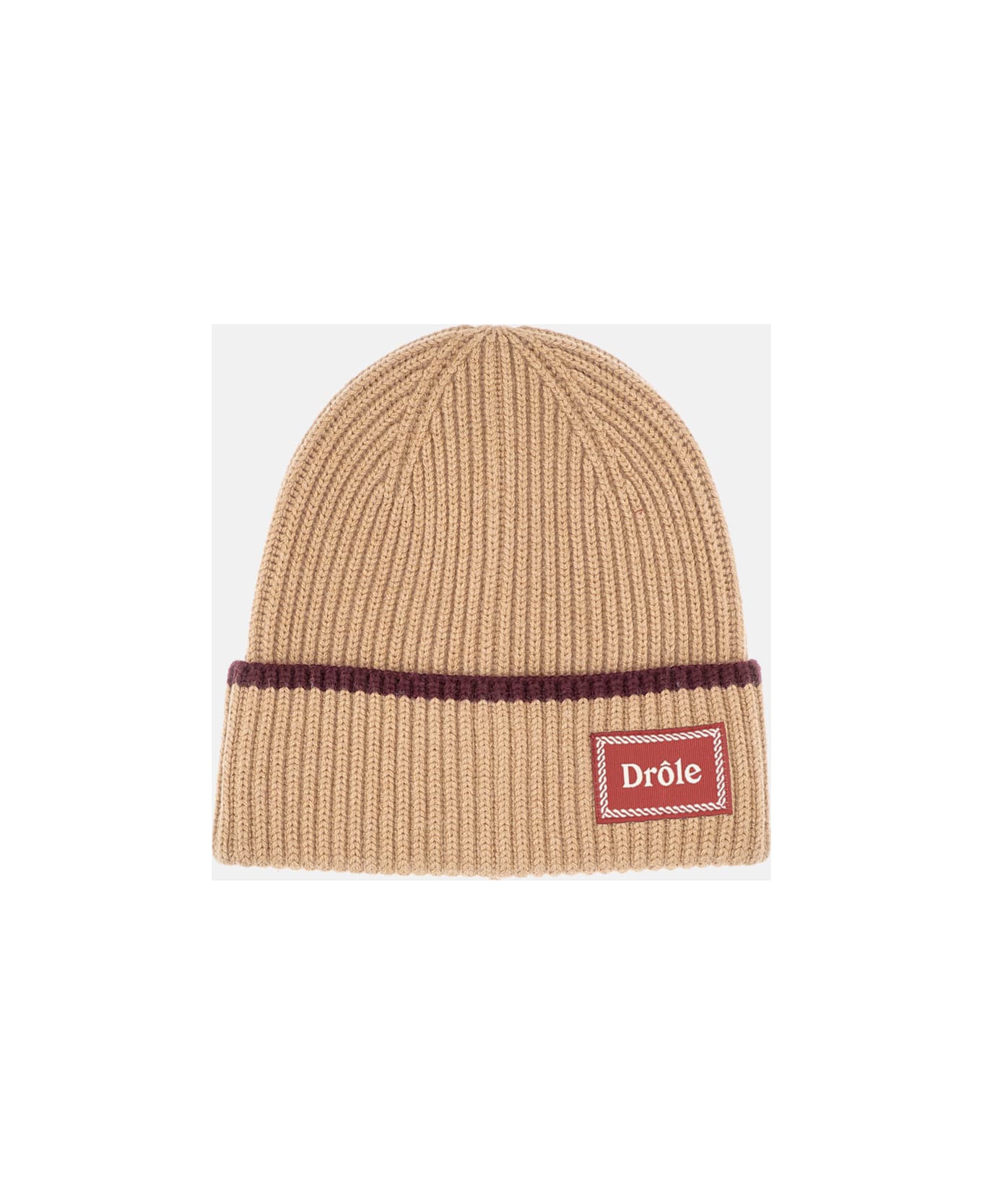 Drôle de Monsieur Wool Beanie - Beige