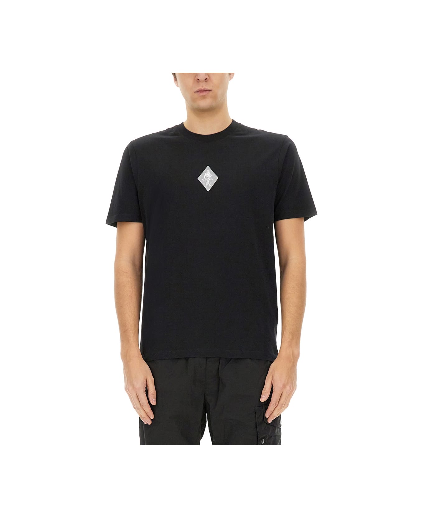 C.P. Company Jersey T-shirt - BLACK