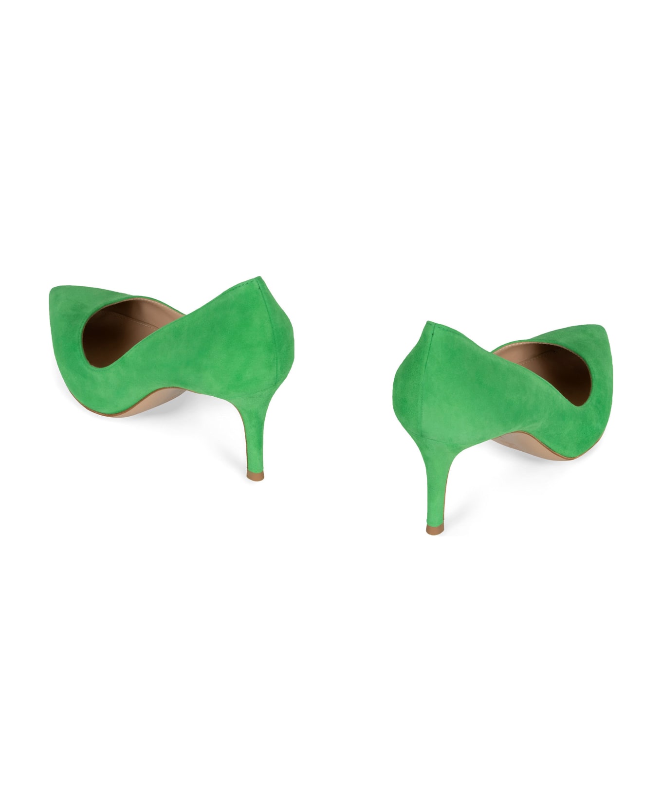 Gianvito Rossi Suede Pumps - green ハイヒール