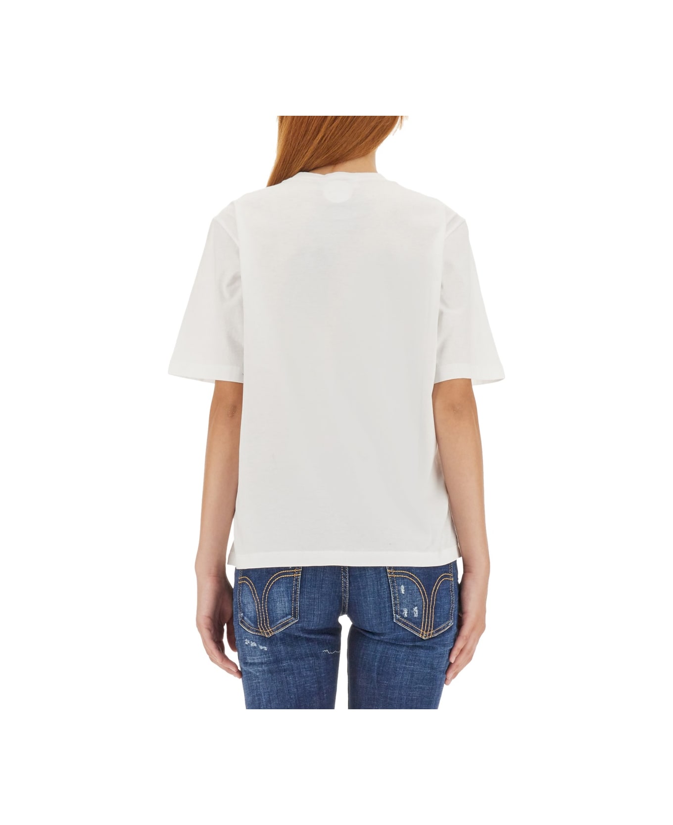 Dsquared2 Easy Fit T-shirt - WHITE