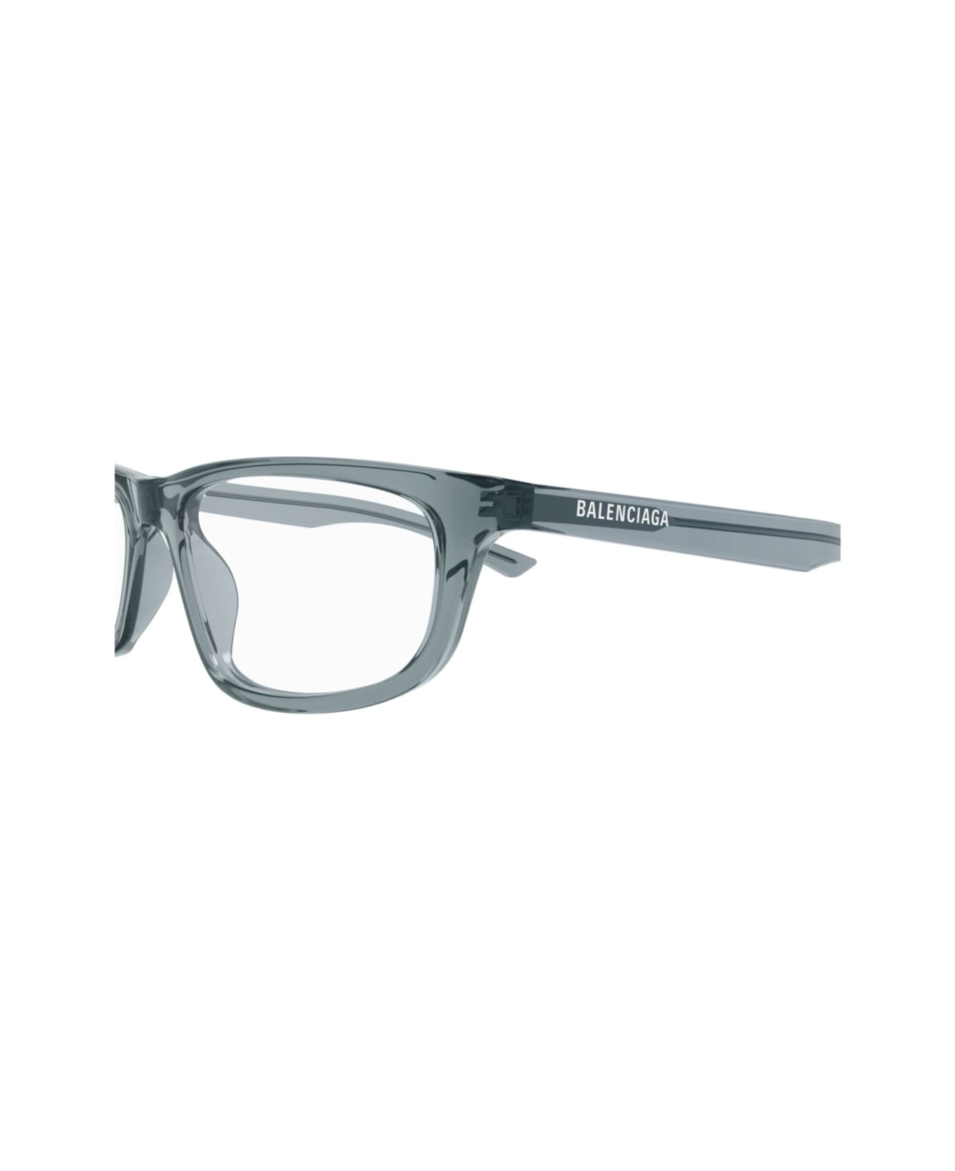 Balenciaga Eyewear Bb0407o-004green-green-transparent - GREEN-GREEN-TRANSPARENT