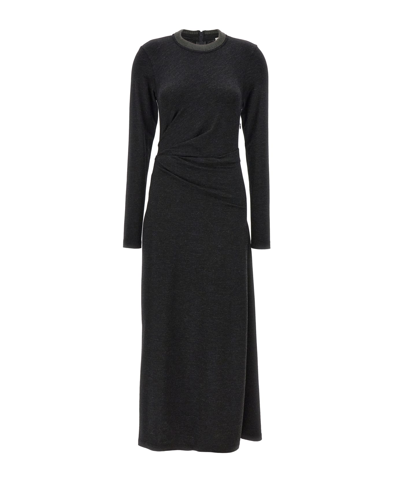 Brunello Cucinelli 'monile' Dress - Black