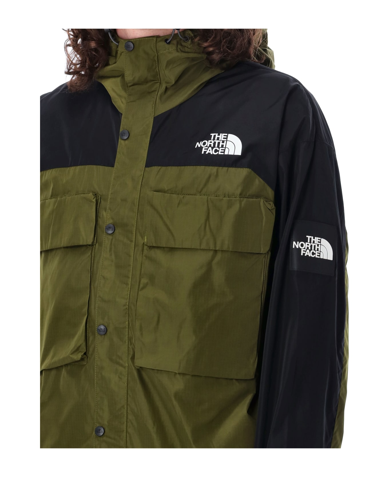 The North Face Tustin Cargo Pkt Jacket - OLIVE