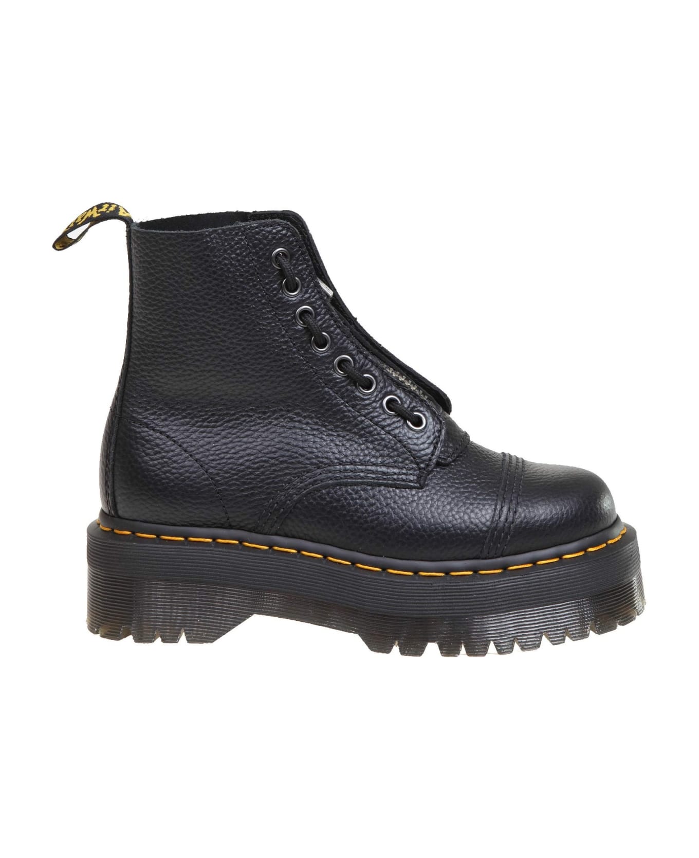 Dr. Martens Dr.martens Sinclair Boots In Black Leather - Black