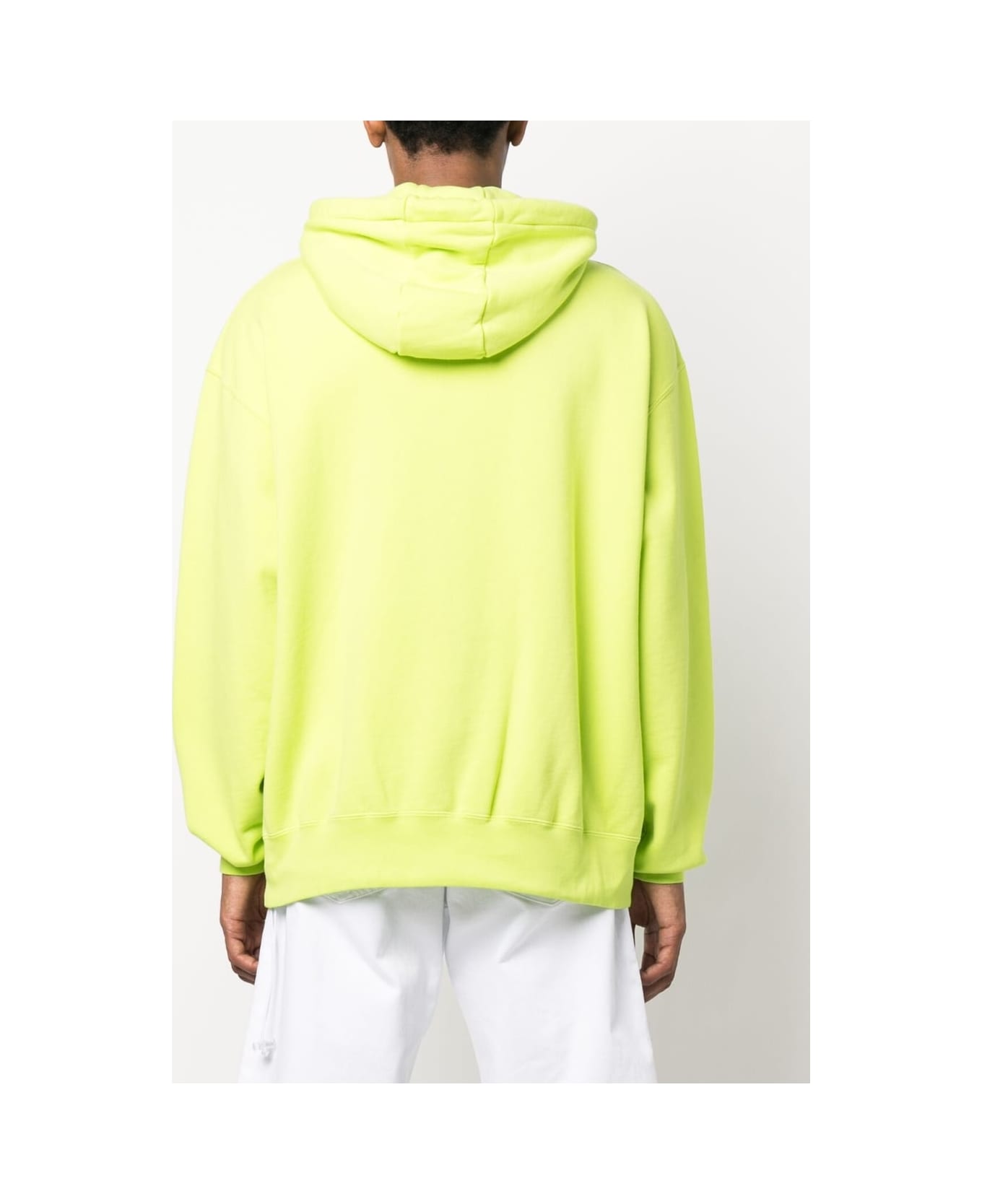 Bonsai Printed Cotton Hoodie - Green