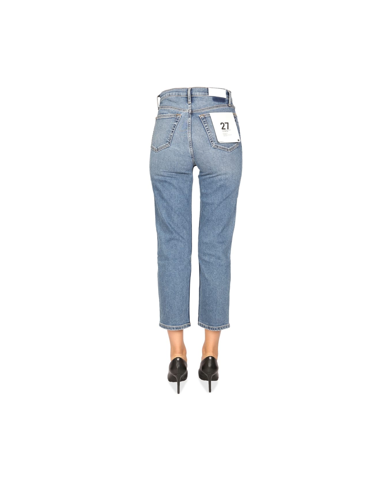 RE/DONE Cropped Jeans - DENIM