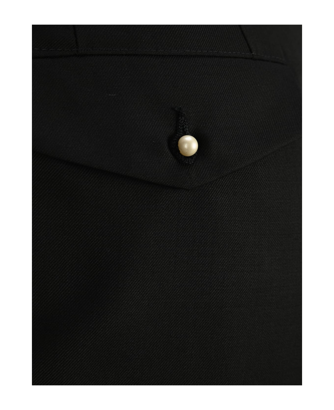 Magliano Black Classic Pience Tropical Trousers - BLACK