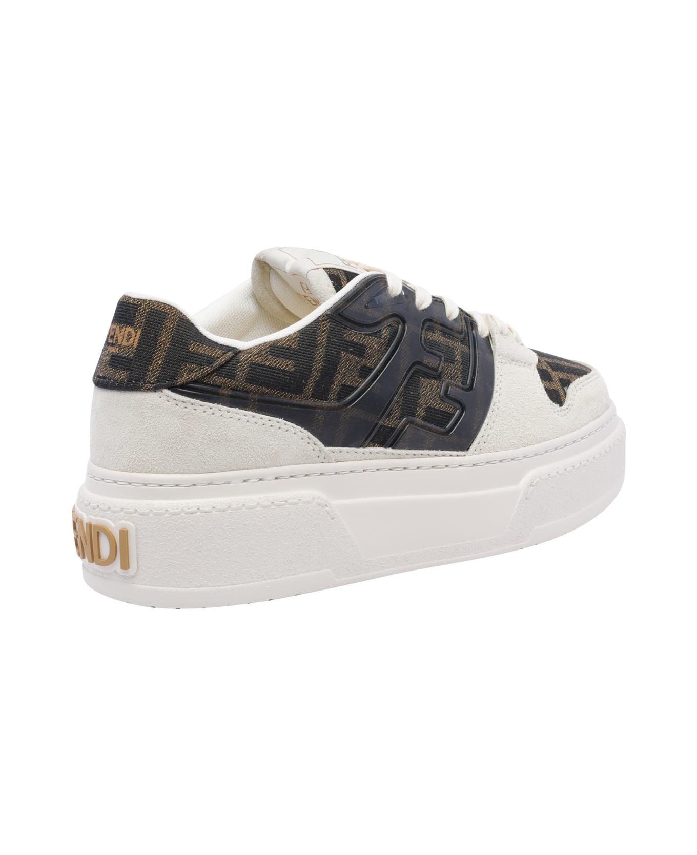 Fendi Match Sneakers - Tabacco
