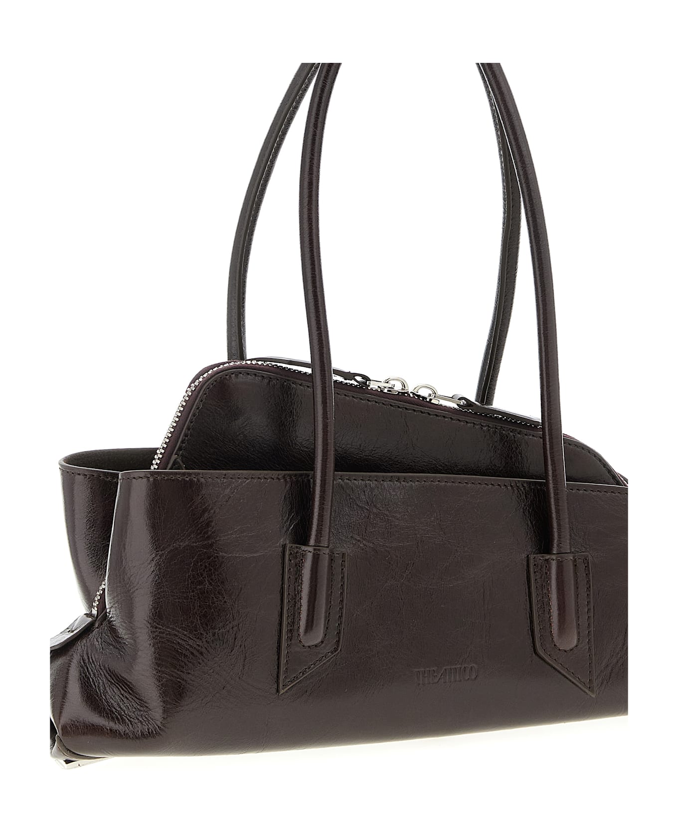 The Attico 
la Passeggiata Small
 Shoulder Bag - Brown