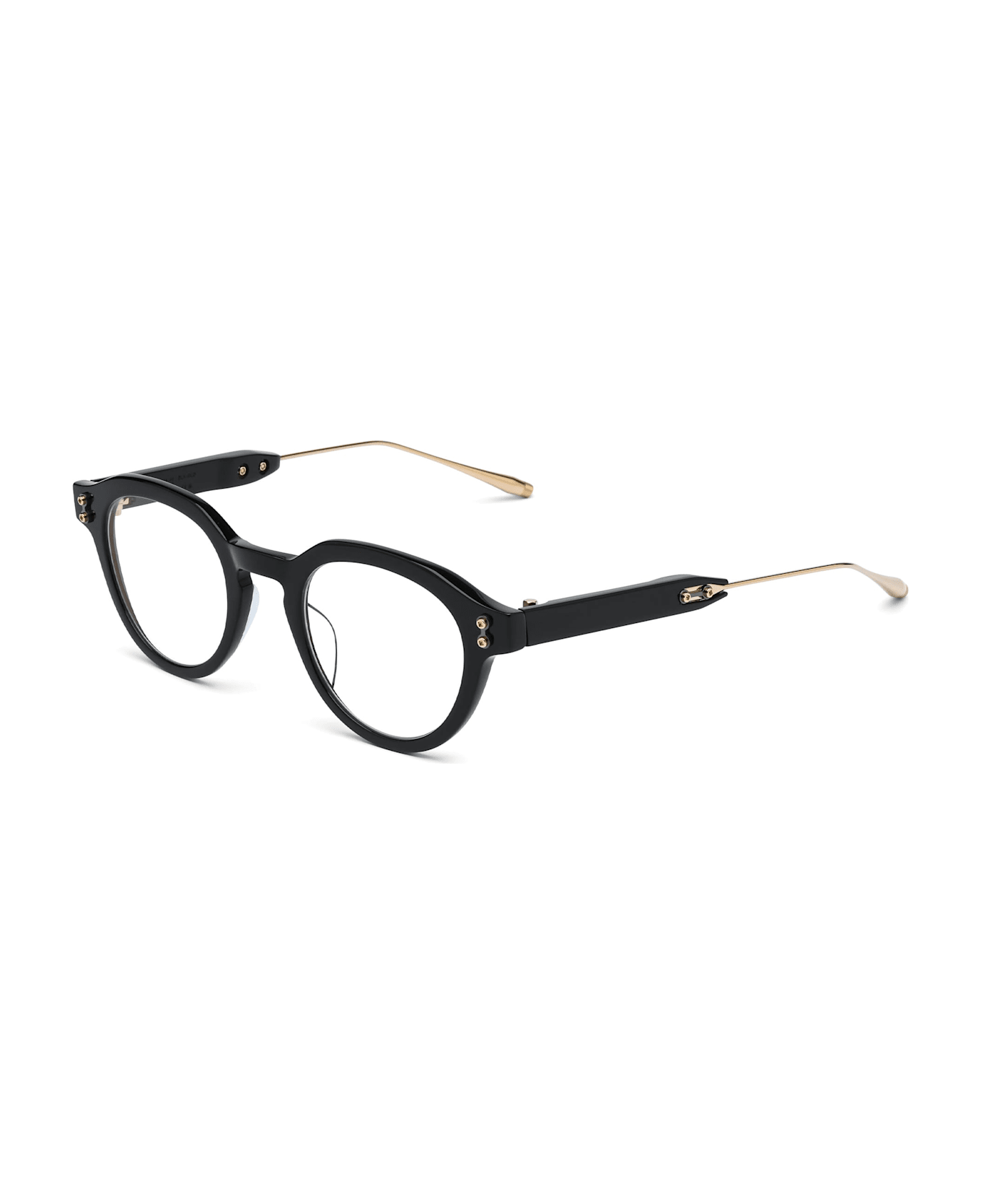 Akoni Wise Three - Black / 12k Gold Rx Glasses - Black/gold