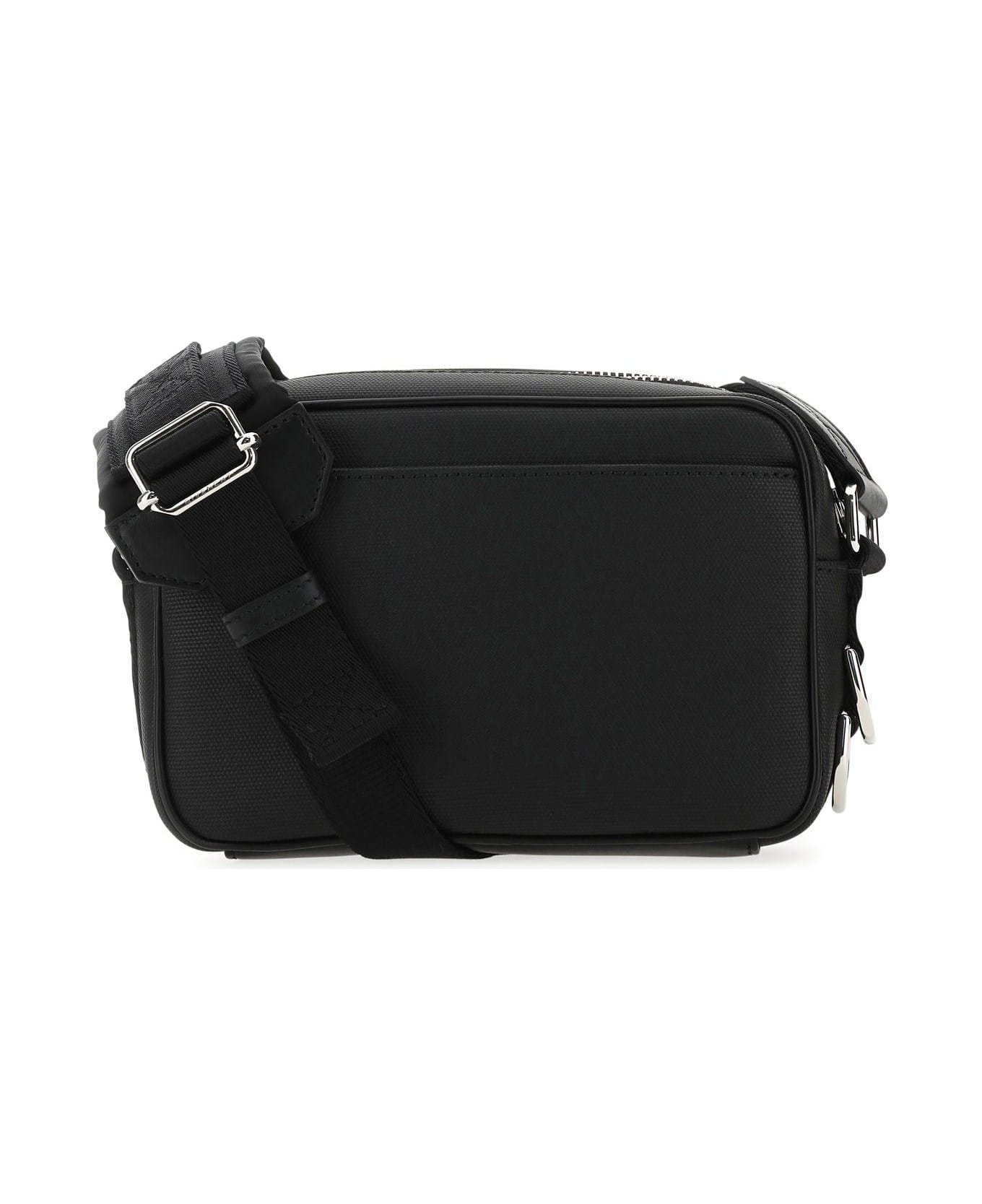 Givenchy Black Canvas G-essentials Crossbody Bag - Black