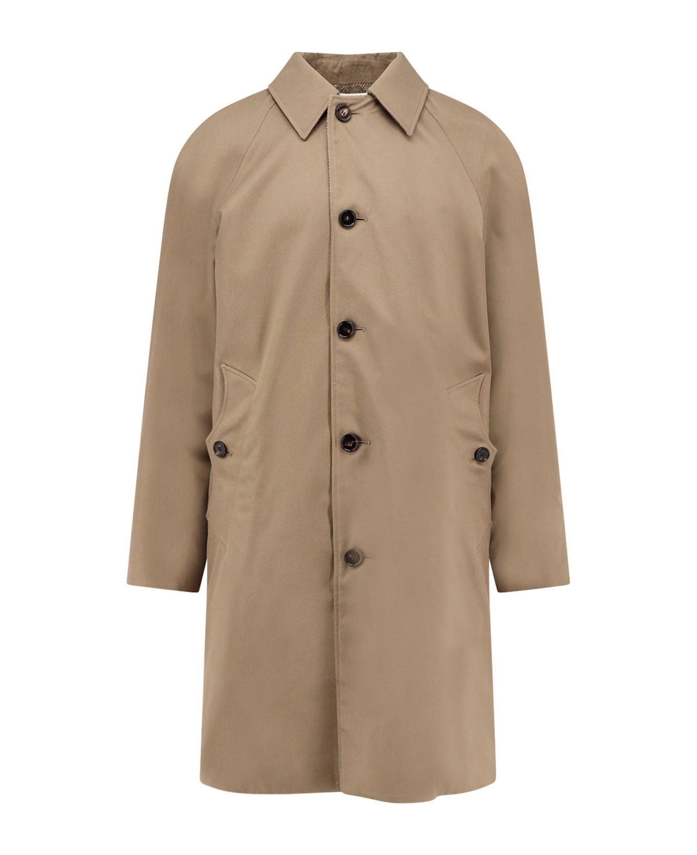 Burberry Chevington Reversible Cotton Coat - Clay Brown