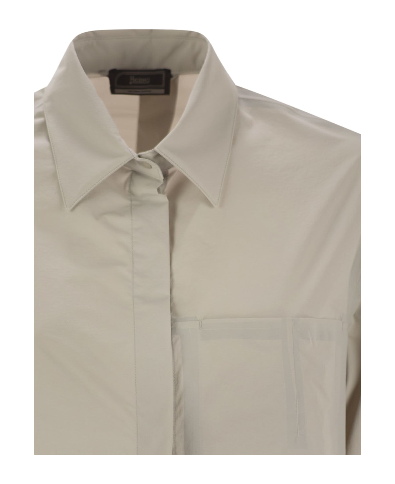 Herno Stretch Tech Shirt - Ice