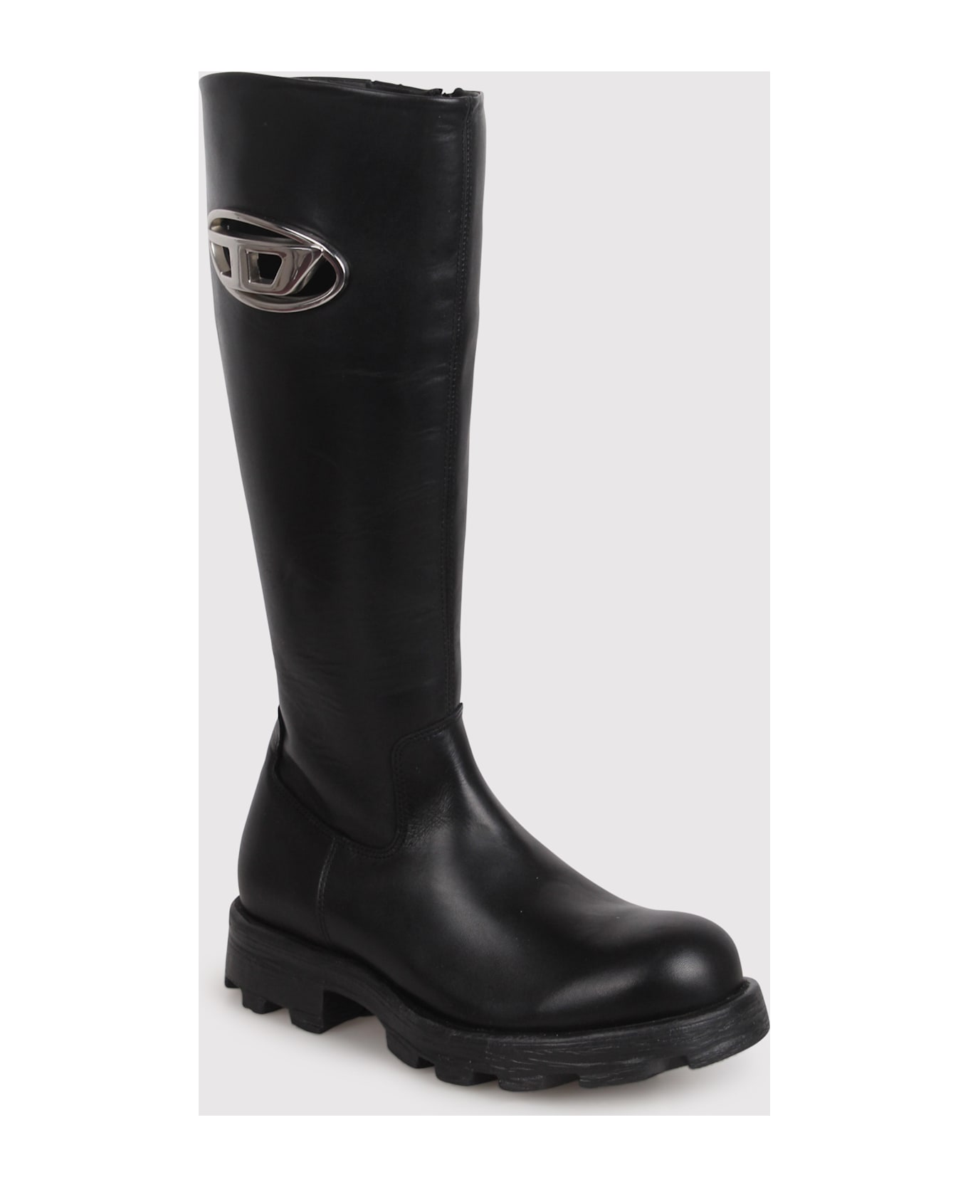 Diesel D-hammer-leather Knee-high Boots