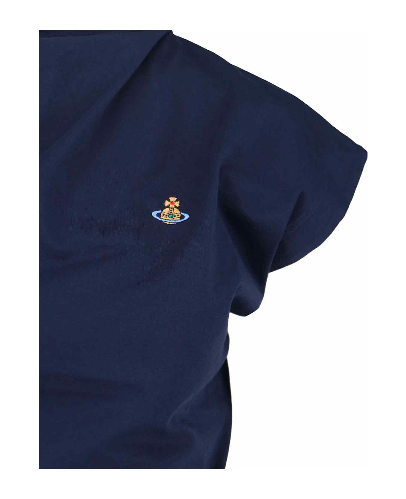 Vivienne Westwood 'hebo' Asymmetrical Top - Blue