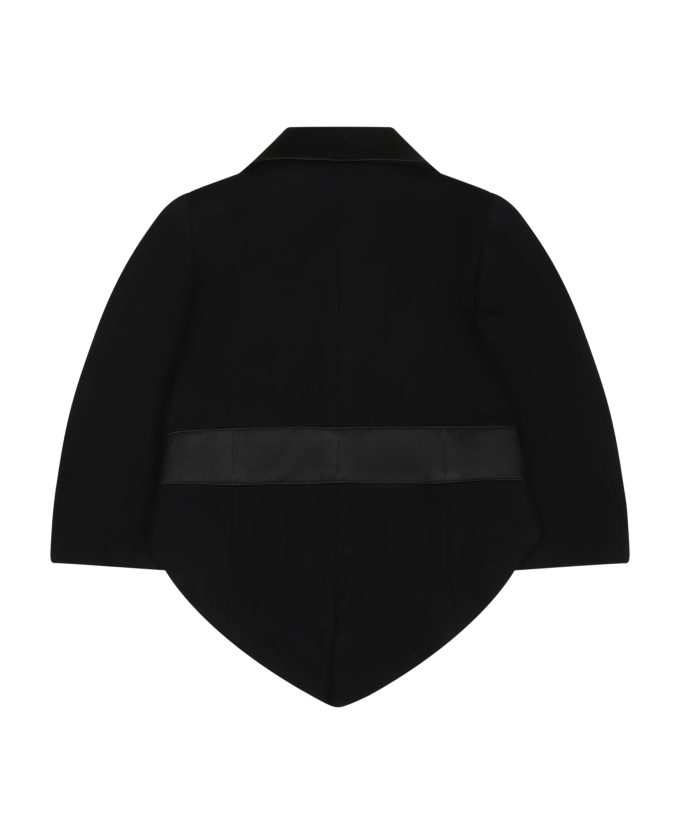 Balmain spodnica Black Jacket For Baby Boy - Black