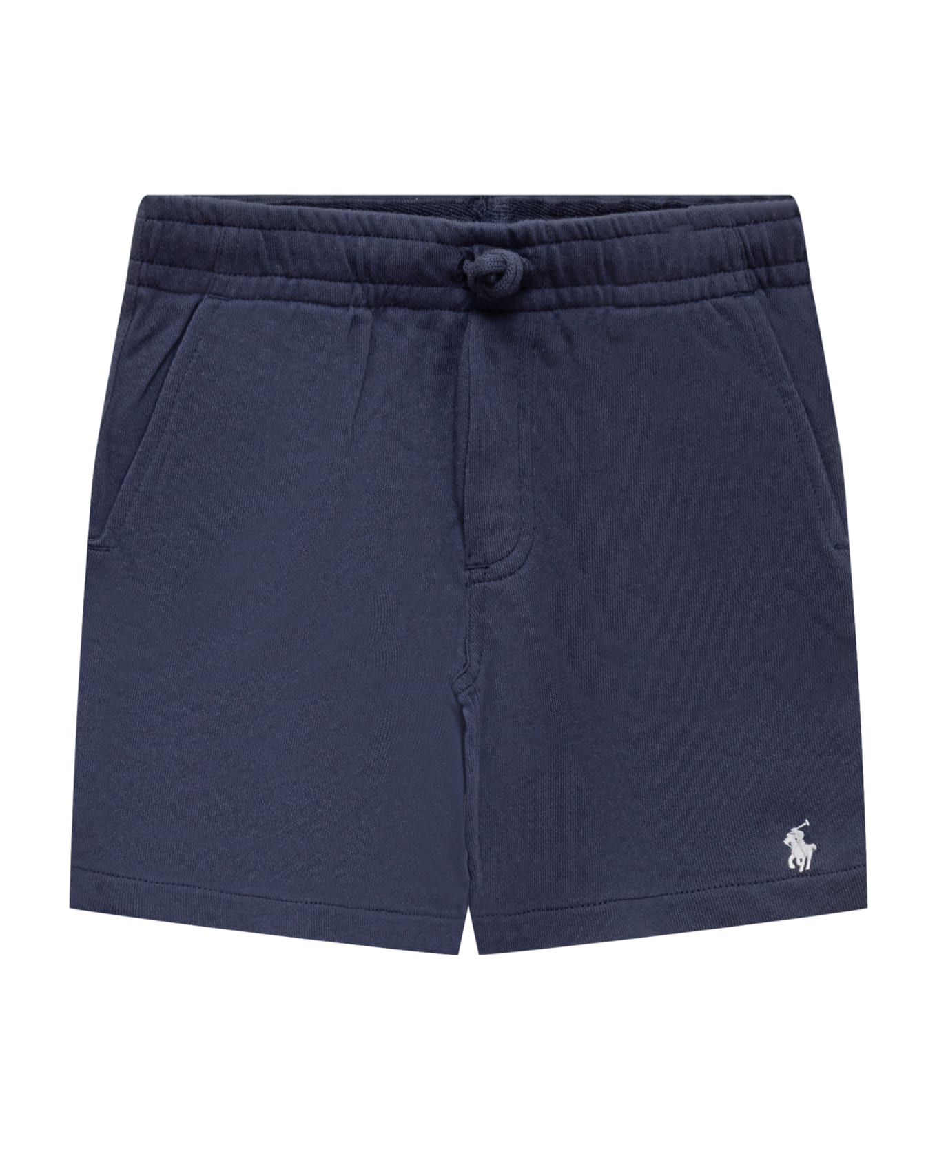 Ralph Lauren Logo Shorts - Blu ボトムス