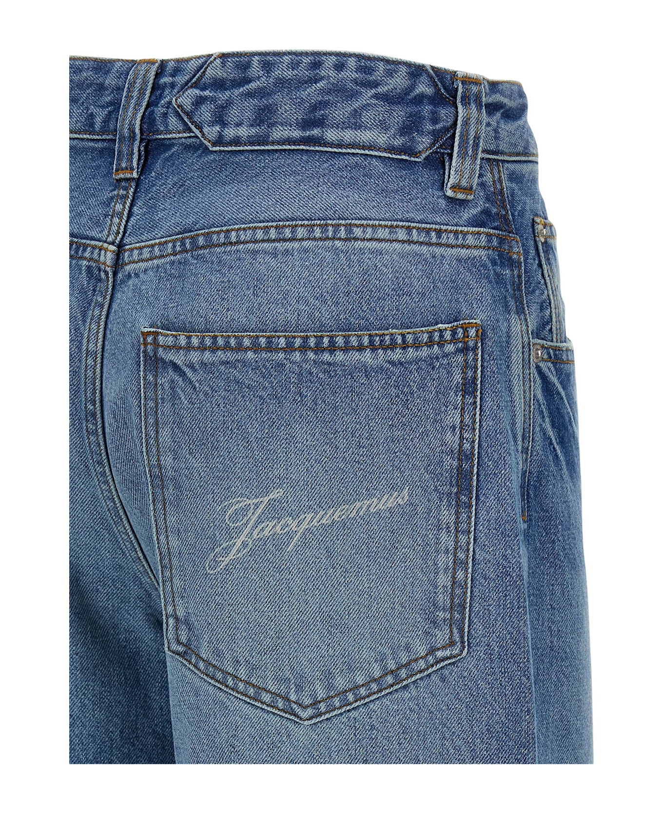 Jacquemus 'le De-nîmes Large' Jeans - Light Blue