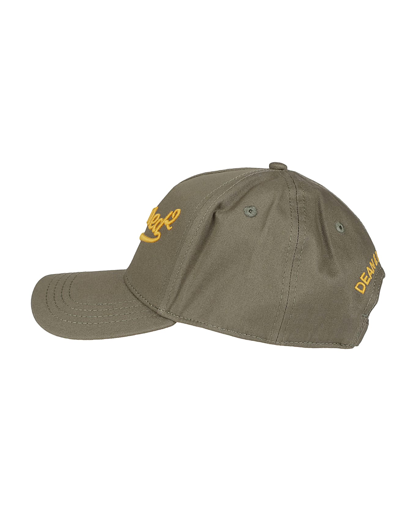 Dsquared2 Logo Baseball Cap - Verde Militare
