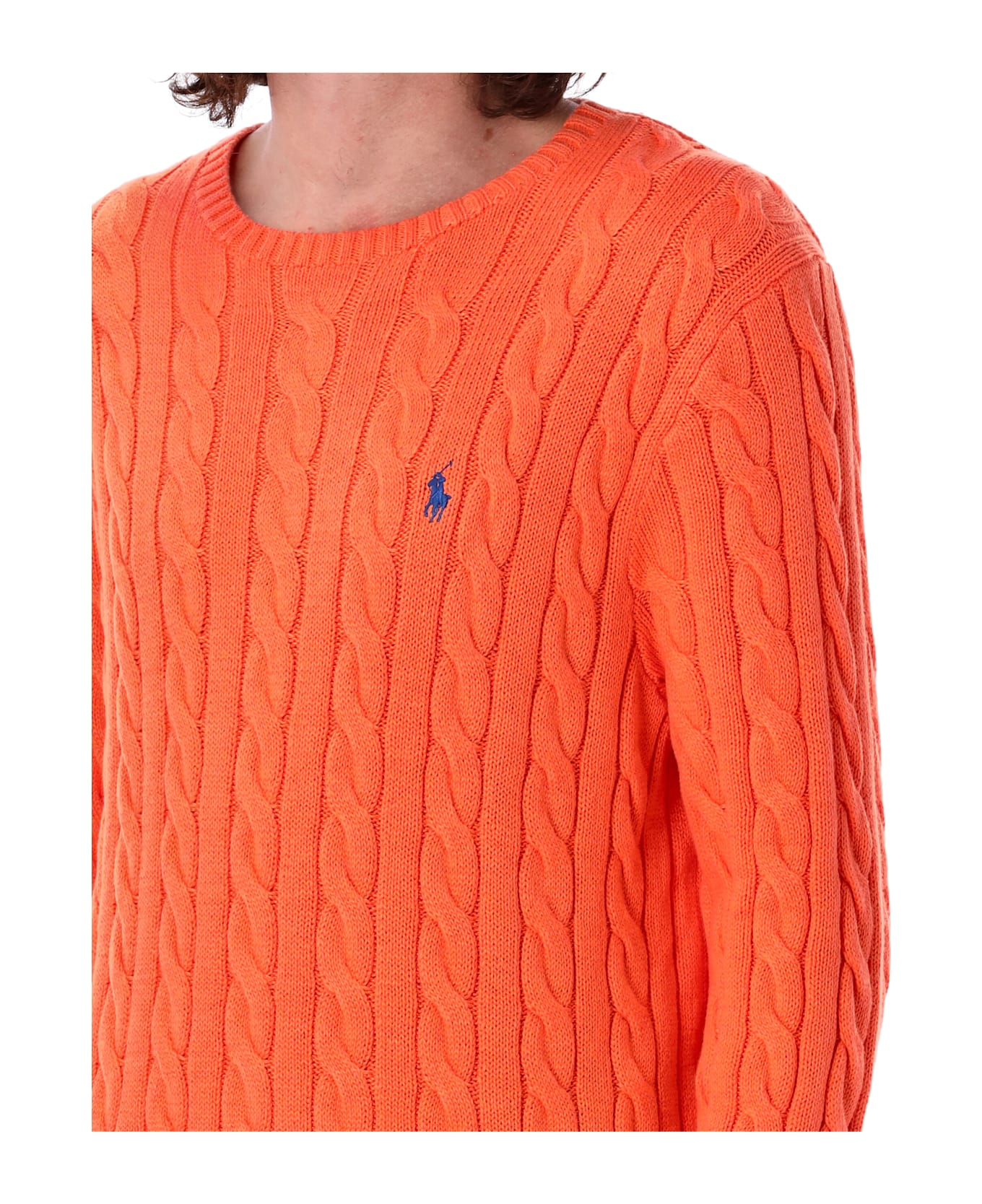 Polo Ralph Lauren Cable Knit Sweater - SPRING MELON