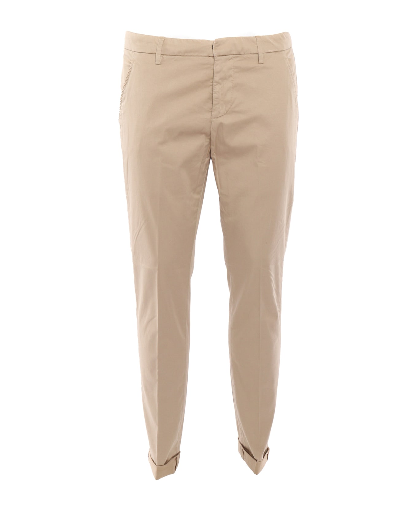 Dondup Beige Chino Trousers - BEIGE ボトムス