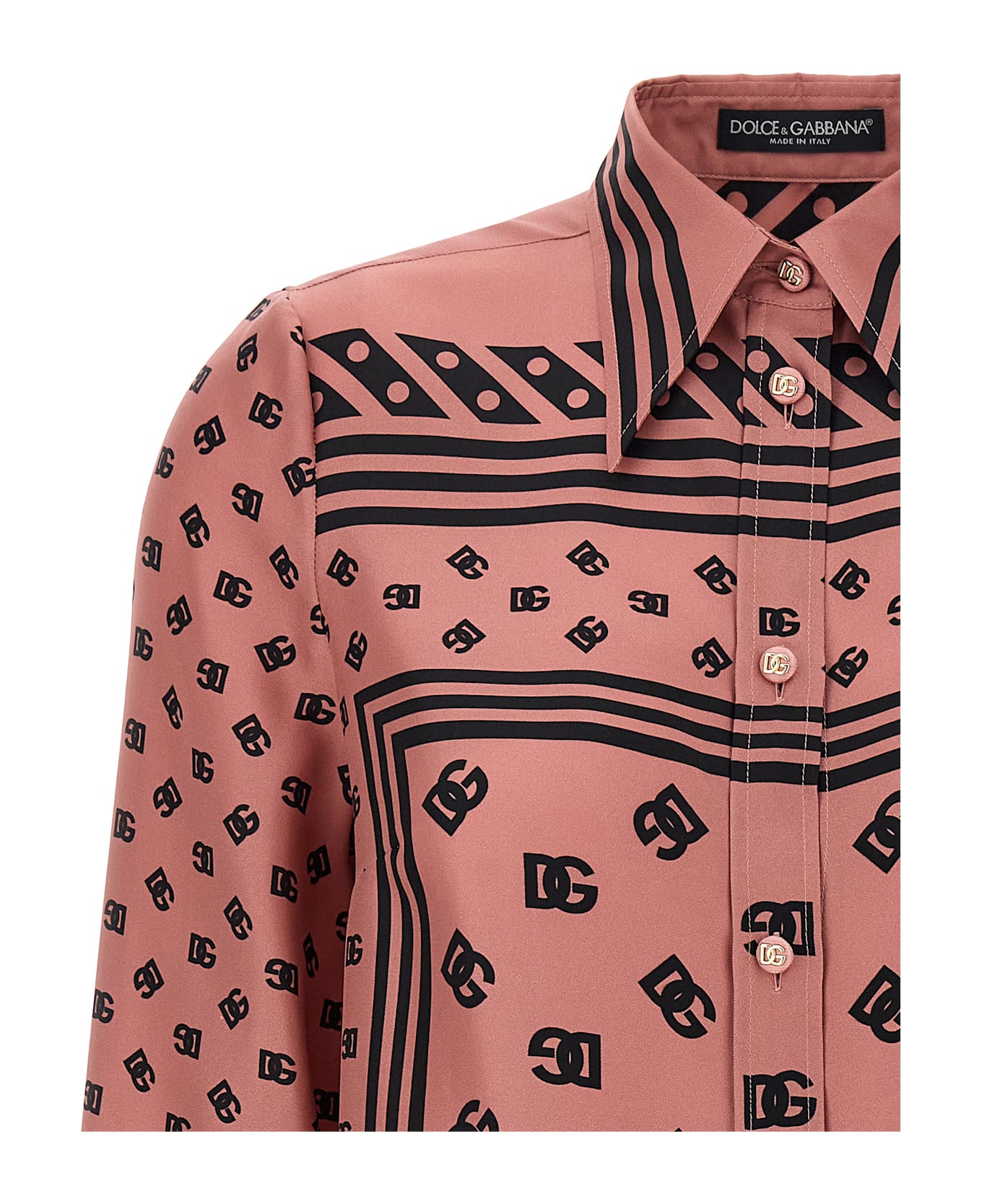 Dolce & Gabbana Silk Shirt - Pink
