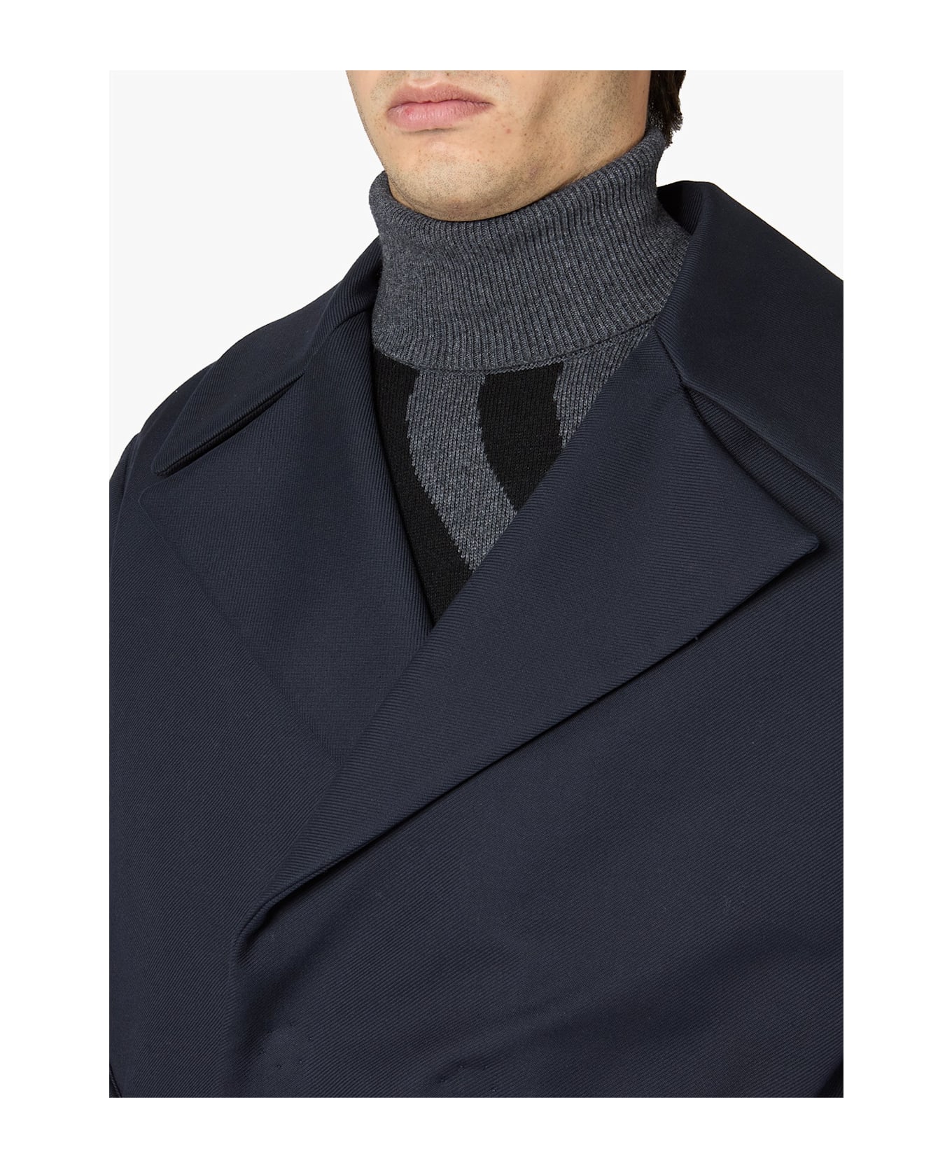 doppiaa Aantimo Double-breasted Virgin Wool Coat