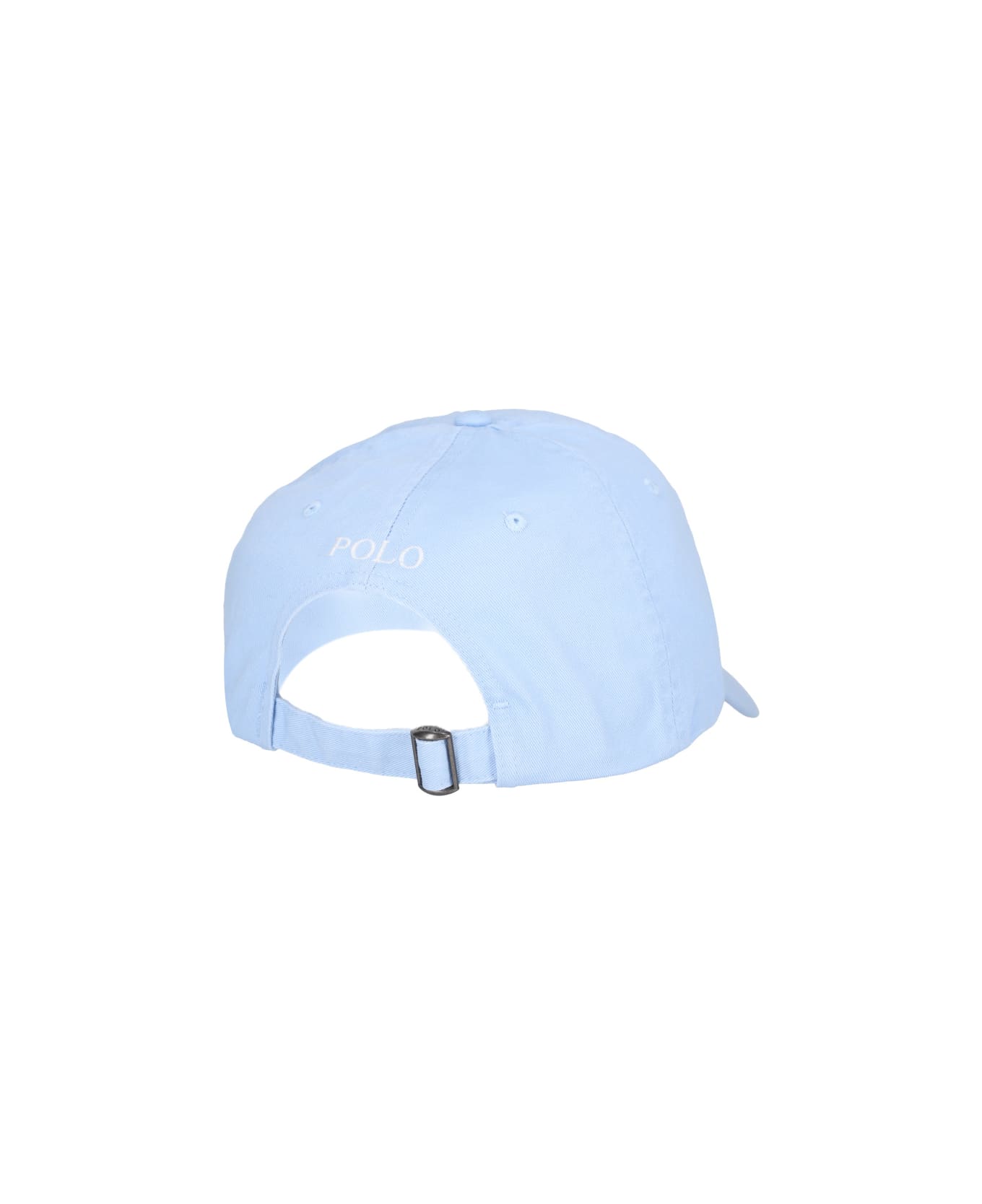Polo Ralph Lauren Logo Baseball Hat - Blue